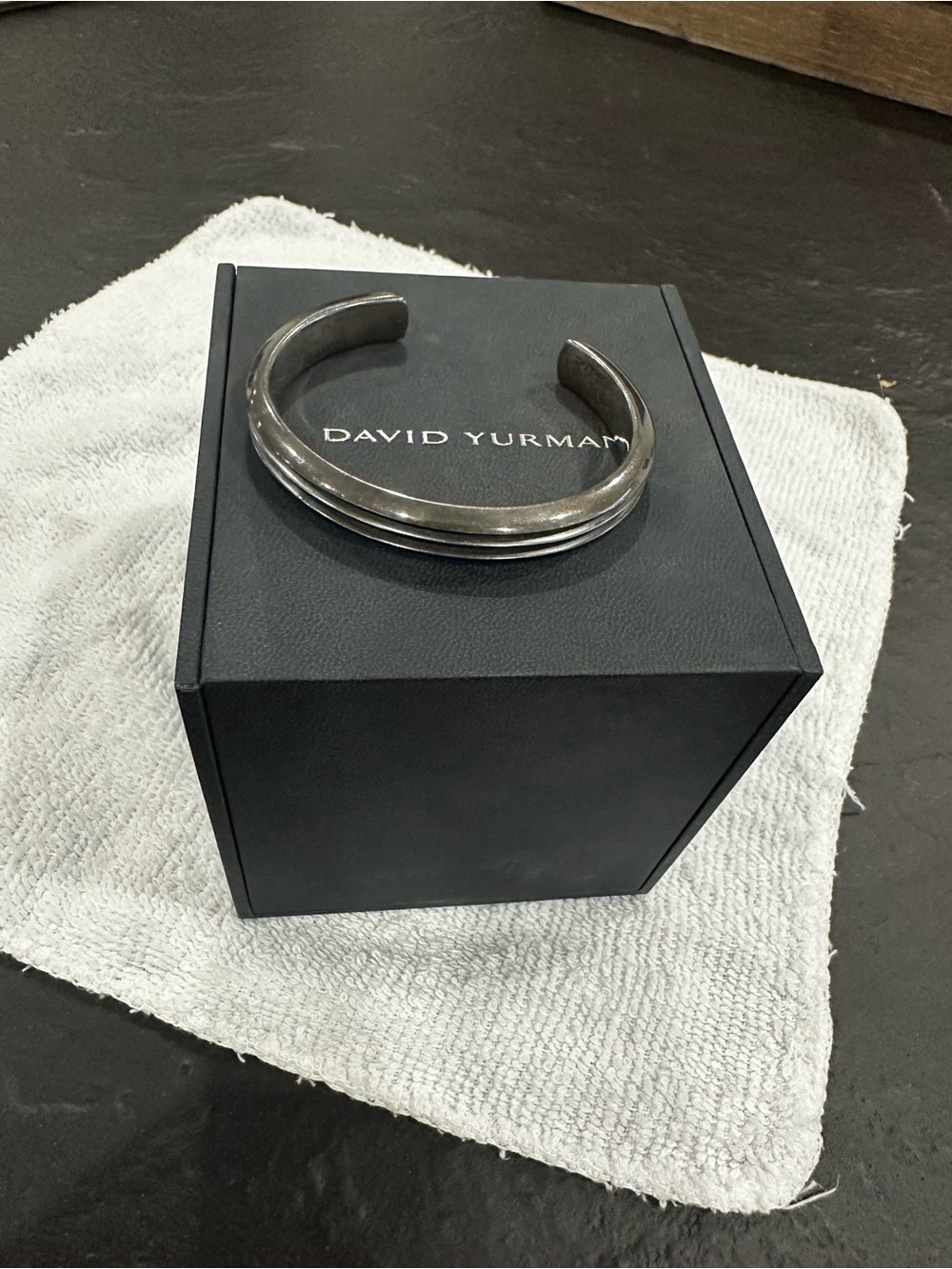 David Yurman Knife Edge Cuff Sterling Silver